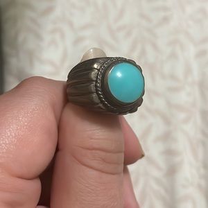 Turquoise & Silver Ring